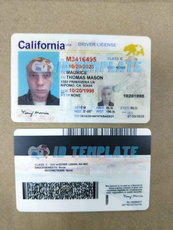 USA Fake Driving License Make