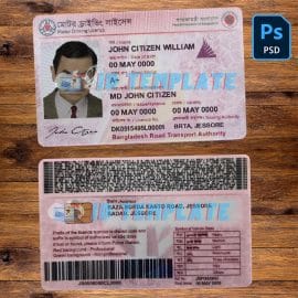 BD Driving License