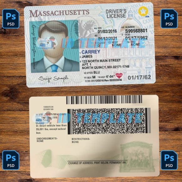 Massachusetts Driving license