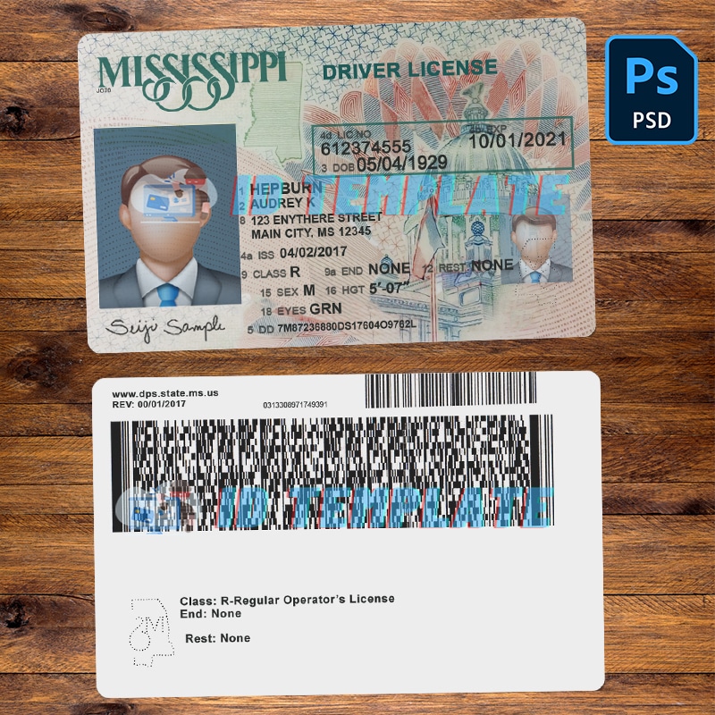 Mississippi Driving license
