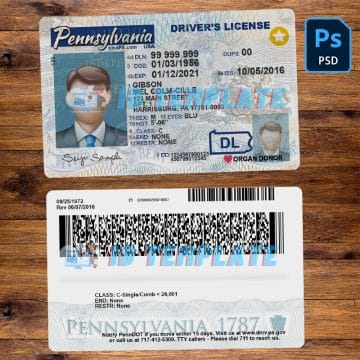 Pennsylvania Driving license