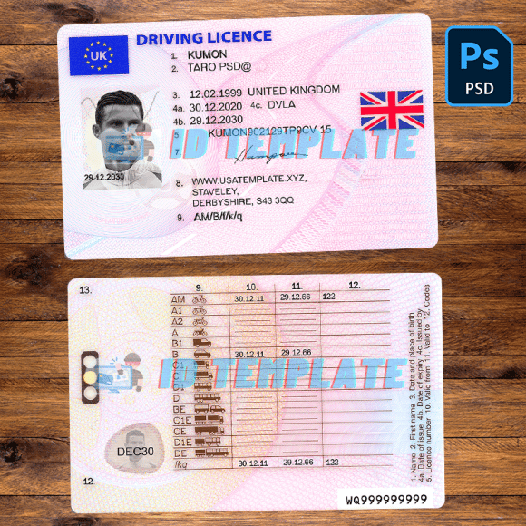 United Kingdom driving license