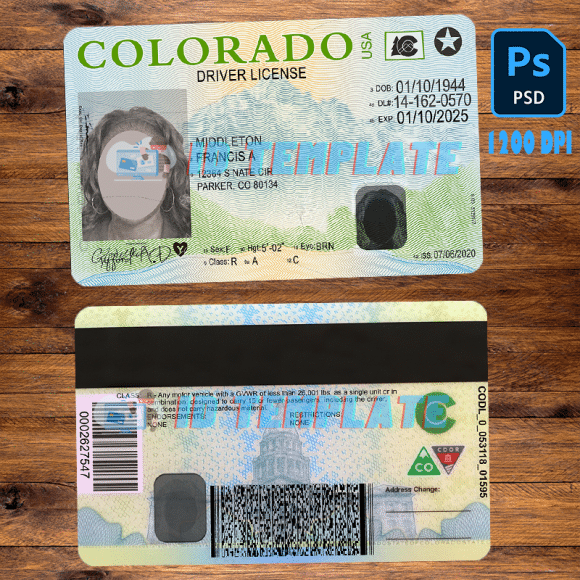 Colorado Driving license