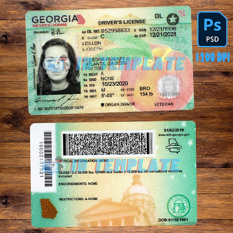 Georgia Driving license New