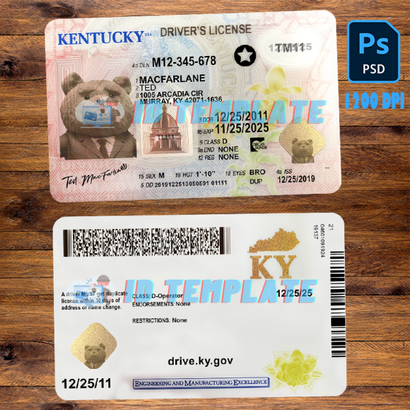 Kentucky Driving license