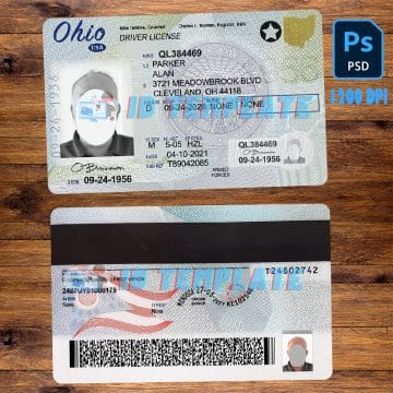 Ohio Driving license