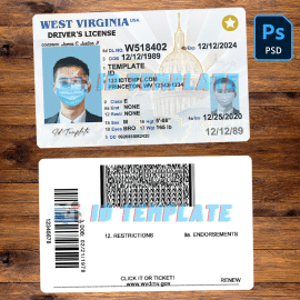 West Virginia Driving license