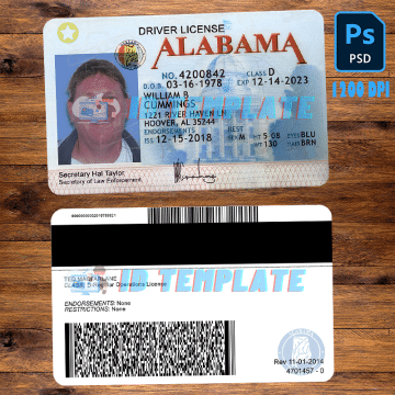 Alabama Driver license New