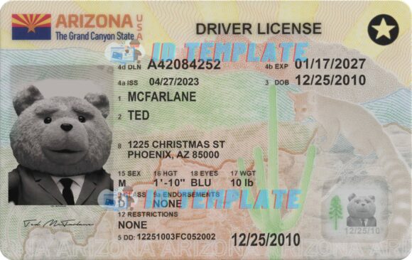 Arizona Driver License New