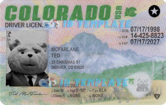 Colorado Driving license New