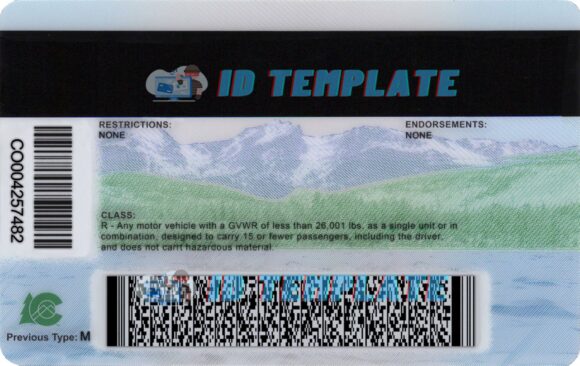 Colorado Driving license New