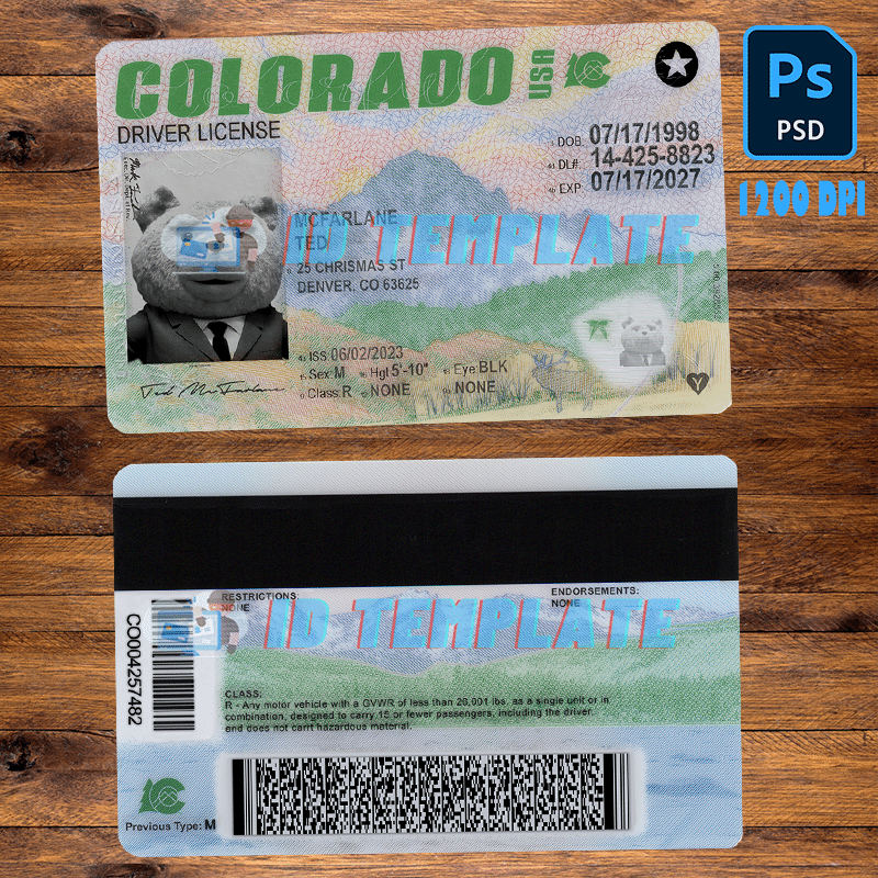 Colorado Driving license New