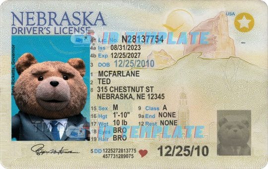 Nebraska Driving license New