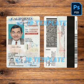 California Driving License V1 U21
