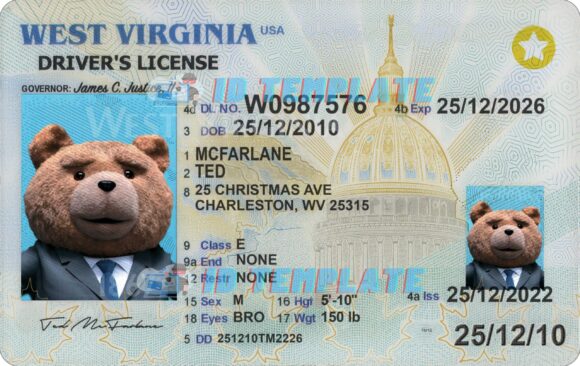 West Virginia Driving license