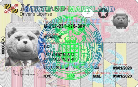 Maryland Driving license