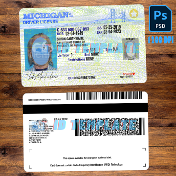 Michigan Driving license