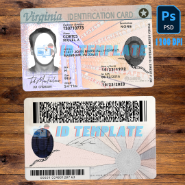 Virginia ID Card New