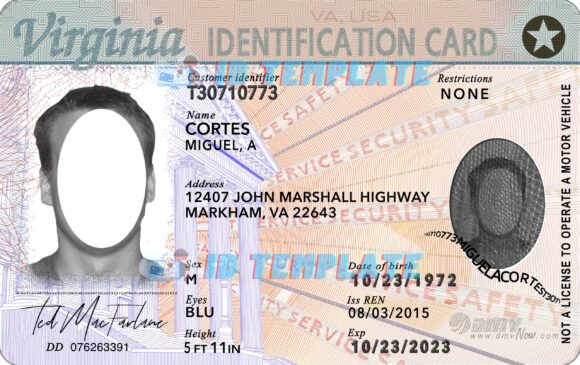 Virginia ID Card New