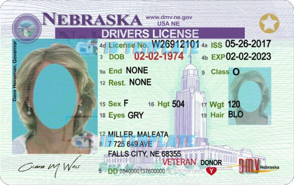 Nebraska Driver License