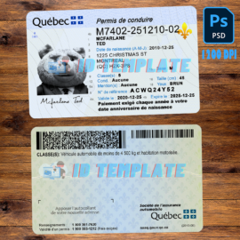 Quebec Driving license