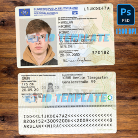 Germany ID Card New