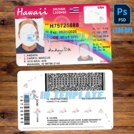 Hawaii Driving license