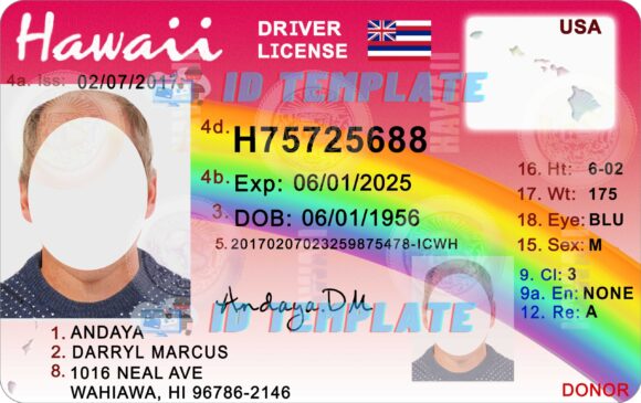 Hawaii Driving license