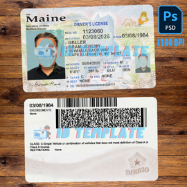 Maine Driving license