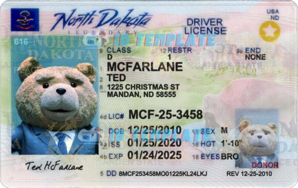 North Dakota Driving license