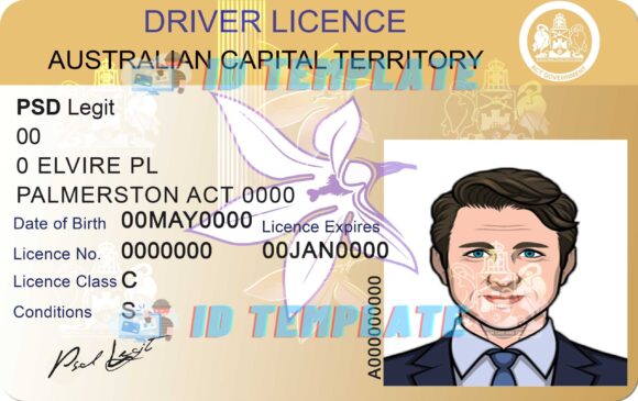 Australian Capital Territory Driving license