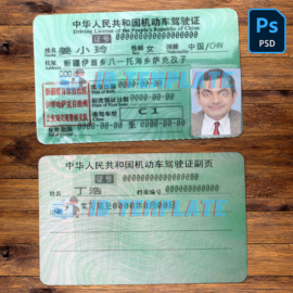 China Driving license
