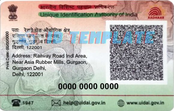 India Aadhaar Card