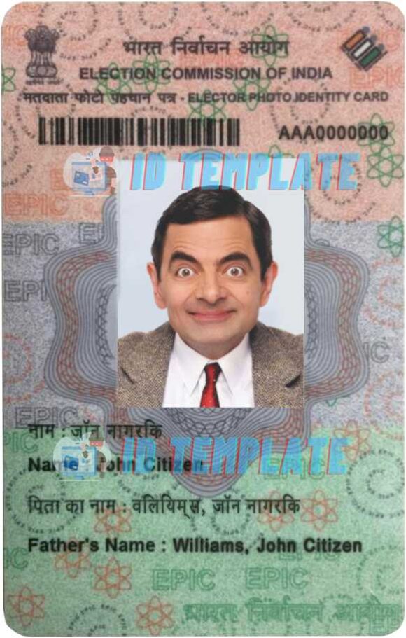 India Election ID Card