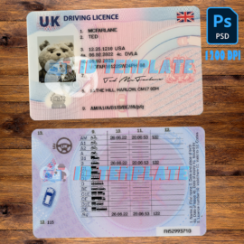 UK Driving license New