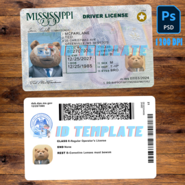 Mississippi New Driving License