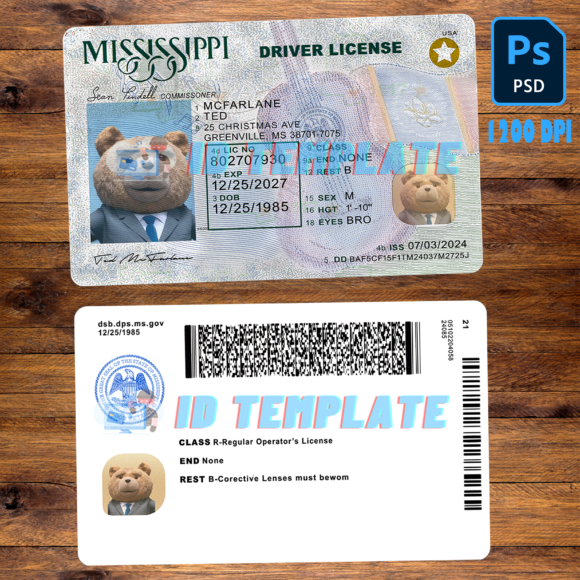 Mississippi New Driving License