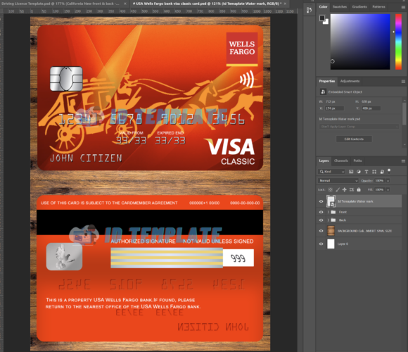 Wells Fargo Visa card