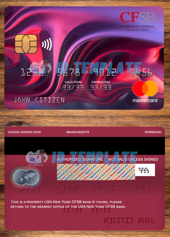 Community Federal Savings Bank card