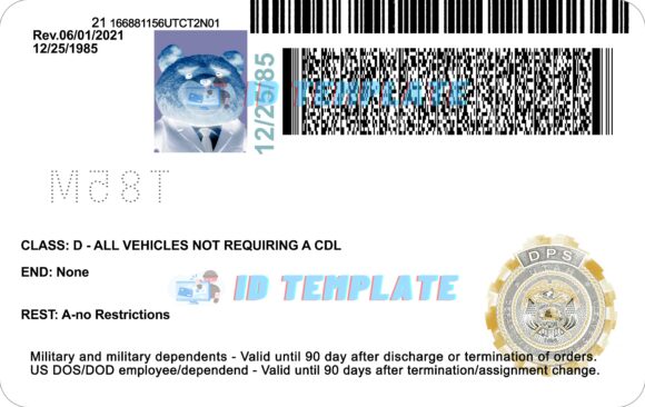 Utah New Driving license