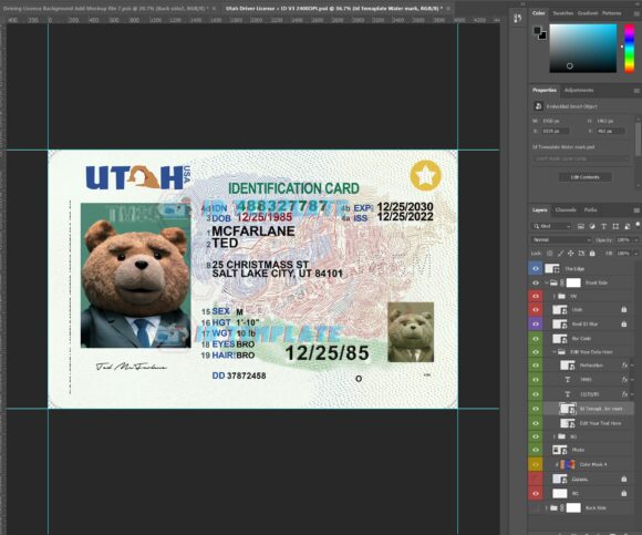 Utah New Driving license