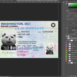 Washington DC New Driving license