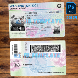 Washington DC New Driving license