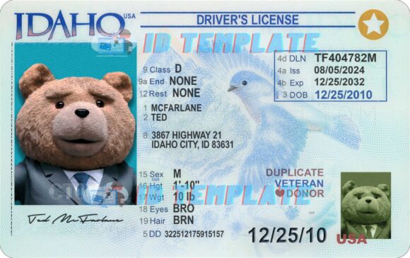 IDaho Driving license New