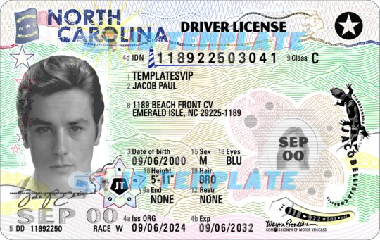 North Carolina Driving license New