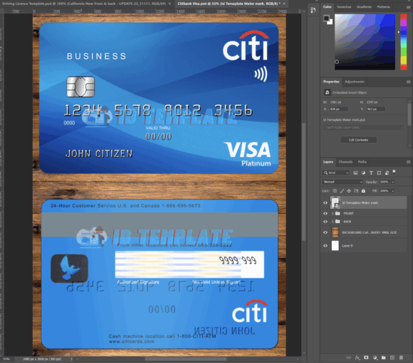 City Bank Visa Cards