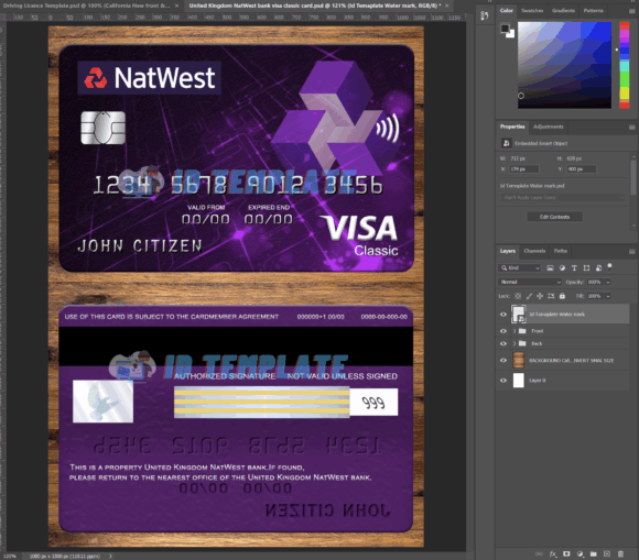 NatWest Visa Card