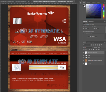 Bank of America Visa Classic Card