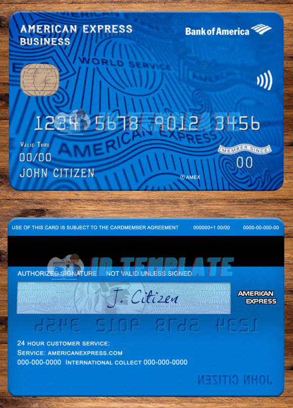 Bank of American Express Business Card