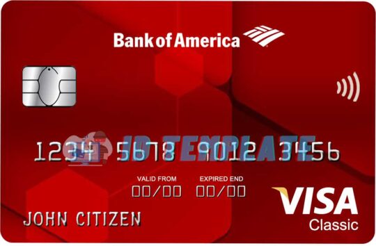 Bank of America Visa Classic Card